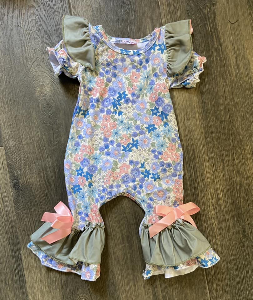 Infant Floral Spring Bodysuit