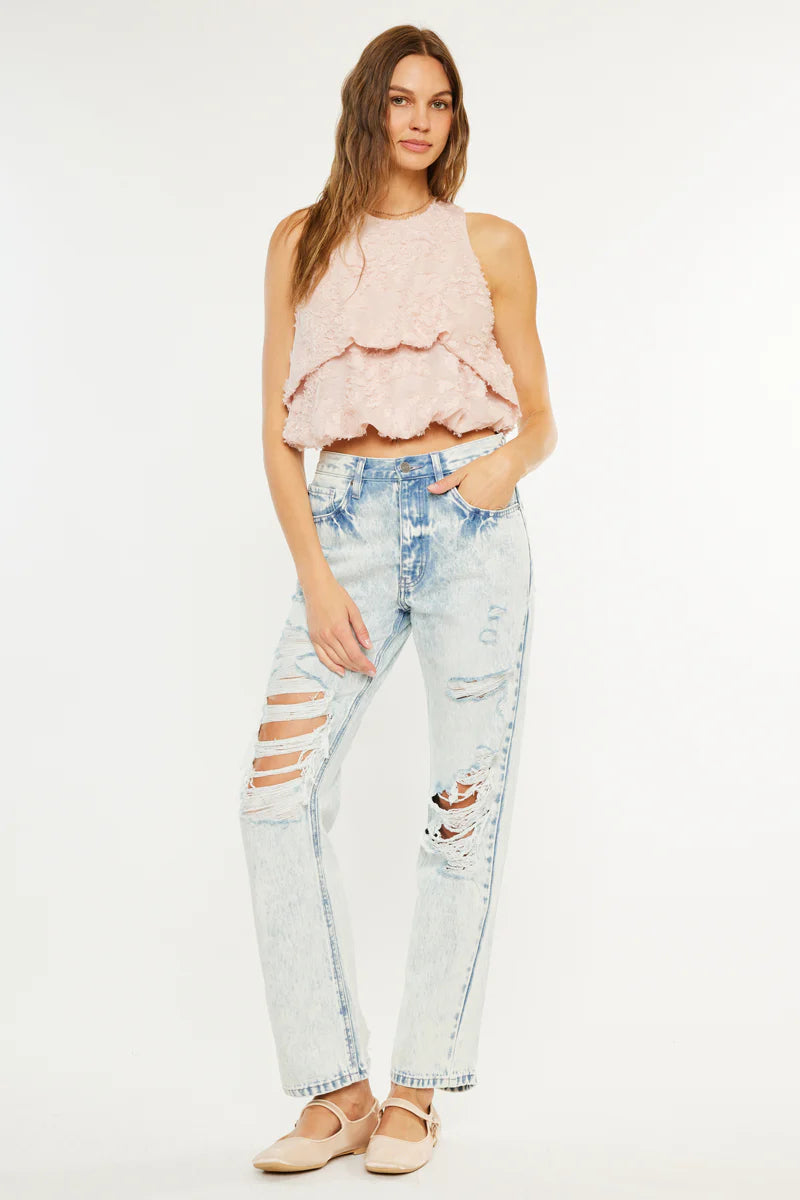 Ultra High Rise Boyfriend Jean