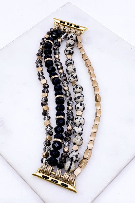 Black Apple Watch Bracelet