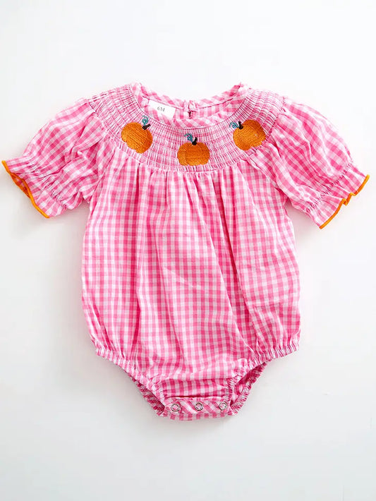 Pink Smoked Pumpkin Infant Bubble