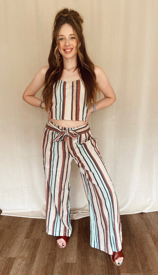 Harvest Stripe Midi Top
