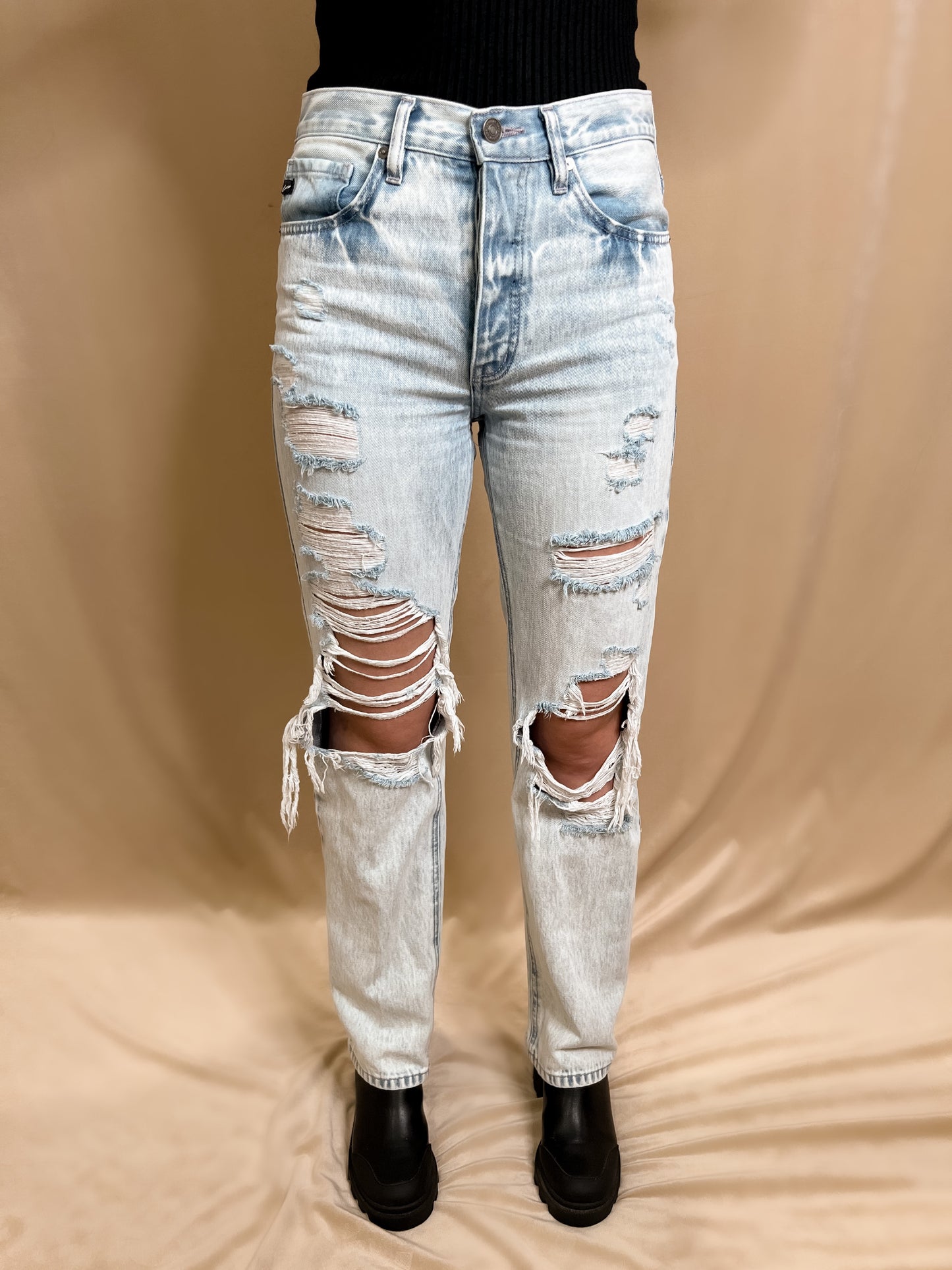 Ultra High Rise Boyfriend Jean