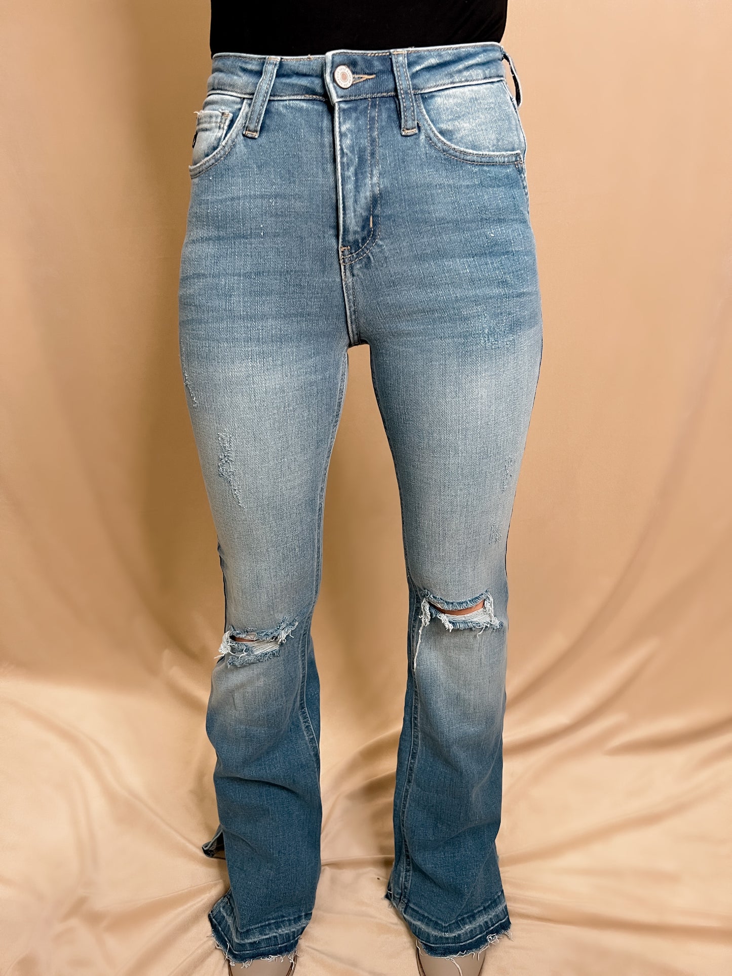 KanCan Ultra High Rise Flare Jean