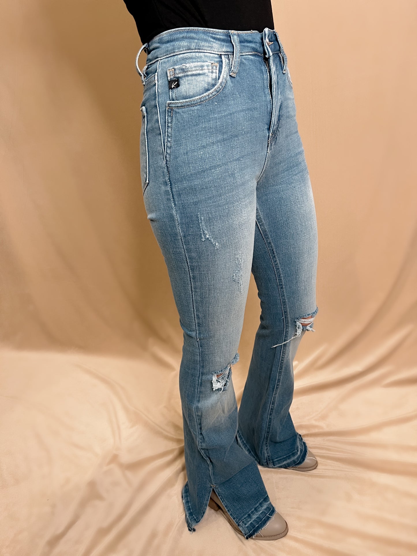 KanCan Ultra High Rise Flare Jean